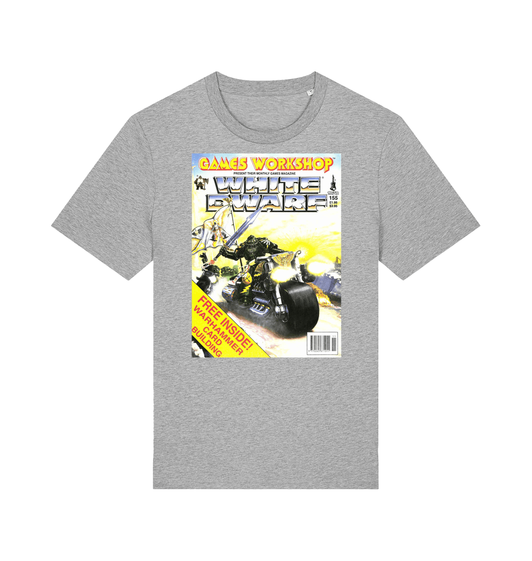 Heather Grey Printed T-shirt Front